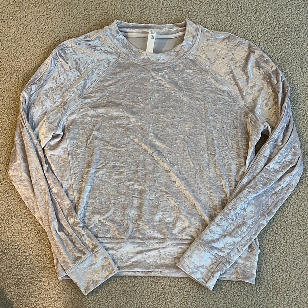 Pink Velvet Lululemon Top